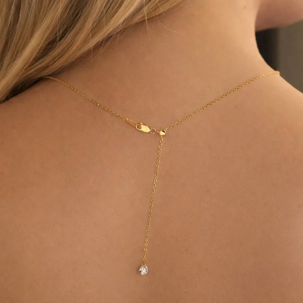 "Adeena" Swarovski Crystal Necklace - Picture 2 of 4